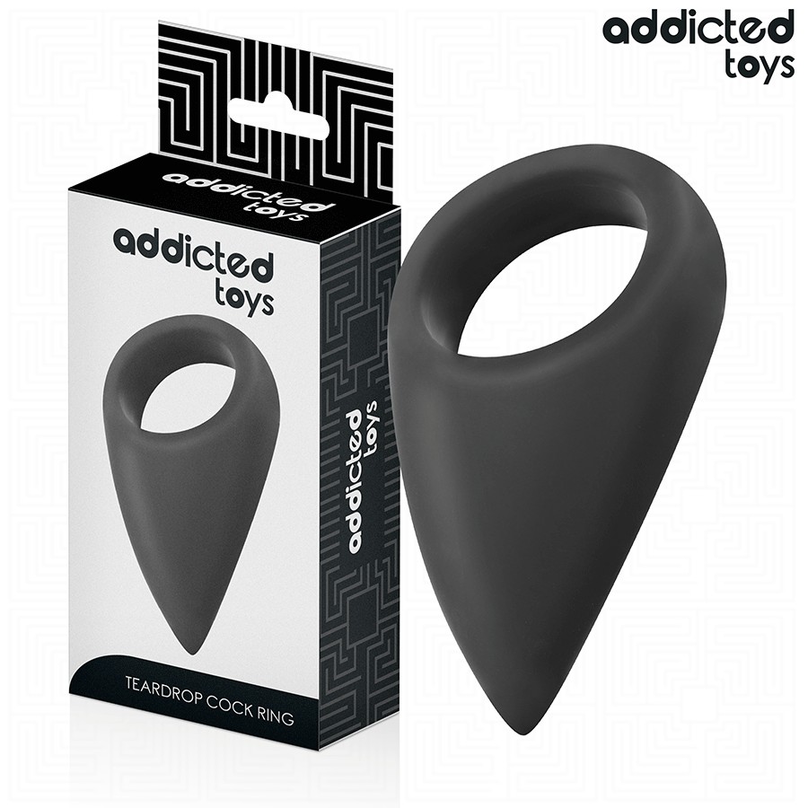 ADDICTED TOYS - ANEL DE PÃNIS EM FORMA DE LÃGRIMAS